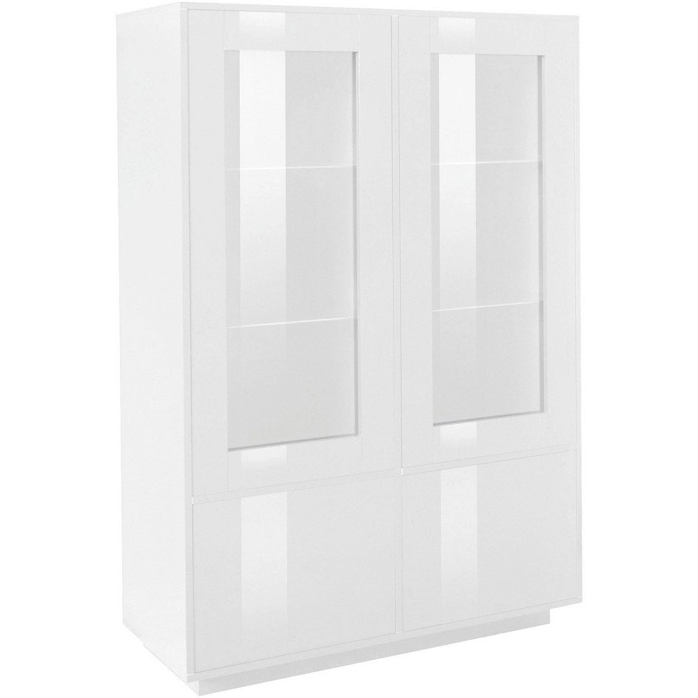 Vetrina Moderna per Soggiorno E Sala Da Pranzo 100,1x41,4x146cm - ENIGMA