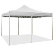 Gazebo richiudibile pieghevole 3 X 6 Bianco ricoperto in PVC impermeabile