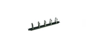 CBM-1U Organizzatore Passacavi Orizzontale 1U per Armadio Rack 19" Nero