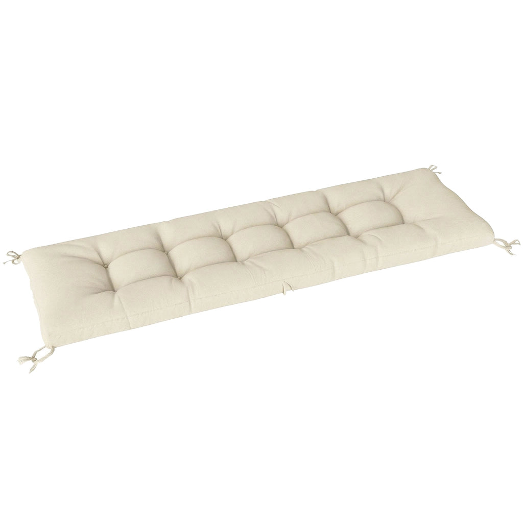 Cuscino per Chaise Longue in Memory Foam con Bretelle e Protezione UV50+ ¨C Zephmum ¨C Beige 198x65x13cm