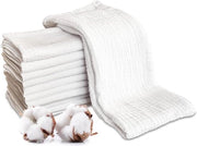 Set di spugne per bambini multifunzionali ecologiche - set di 10 - asciugamani per bambini 50 x 30 cm