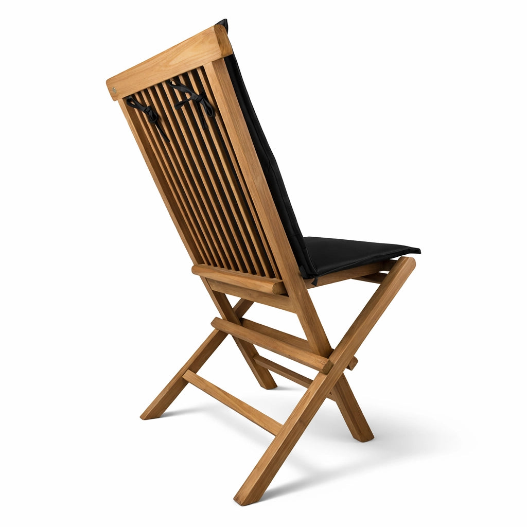 Set di 2 Sedie Pieghevoli in Teak – Pinta