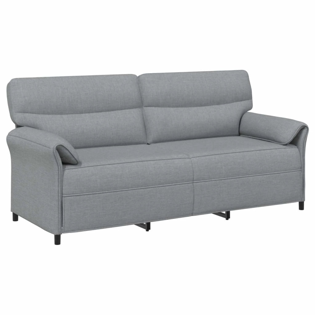 Set di divani 2 pz Grigio Chiaro Tessuto 3424871