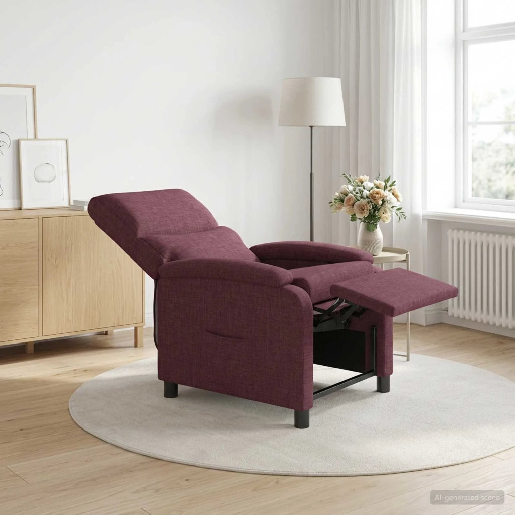 Divano Sedia-Poltrona reclinabile Viola Tessuto 244521