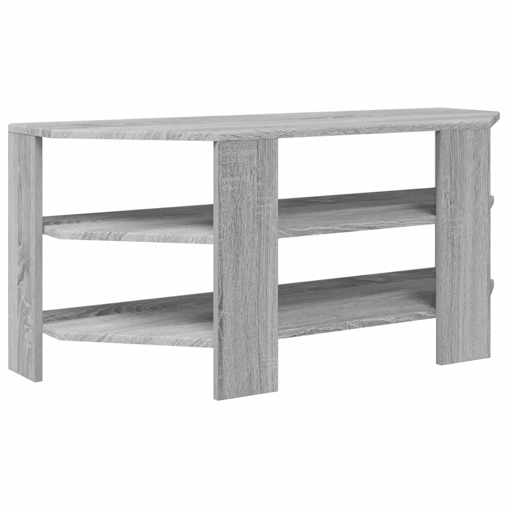 MobileTVAngolare Grigio Sonoma 102x40,5x45cm Legno multistrato