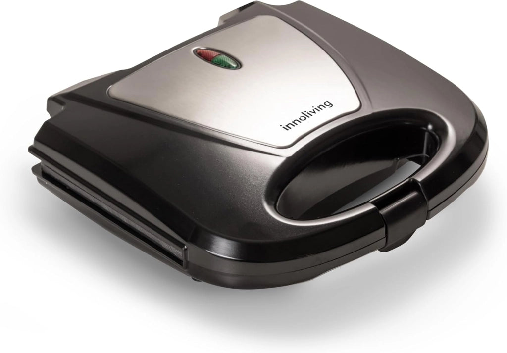 Innoliving Tostiera INN-874, 750W con Piastra Antiaderente, Design Compatto e Elegante, Indicatore Luminoso, Termoisolato, Ideale per Toast, Panini e Snack, Facile da Pulire, Pratico per Ogni Cucina