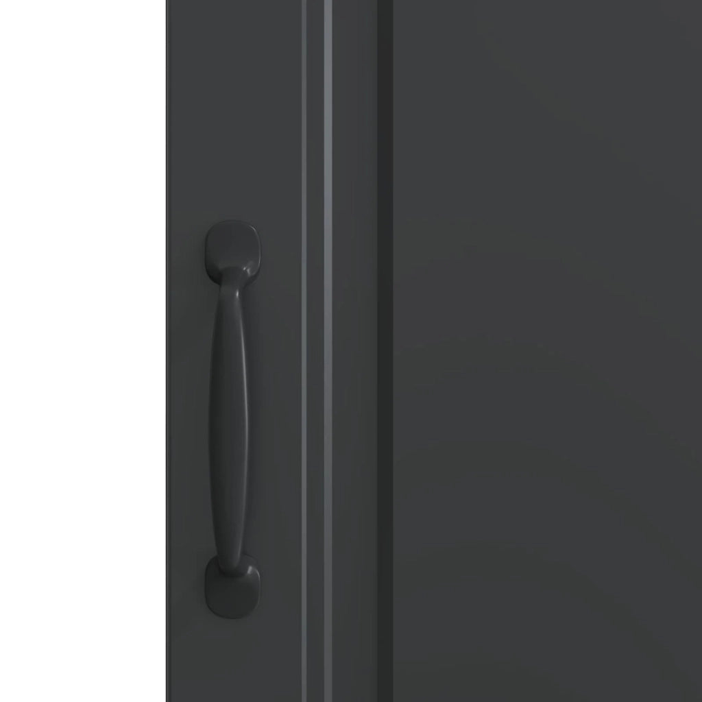 Credenza Nero 33 x 34,5 x 87 cm Legno ingegnerizzato