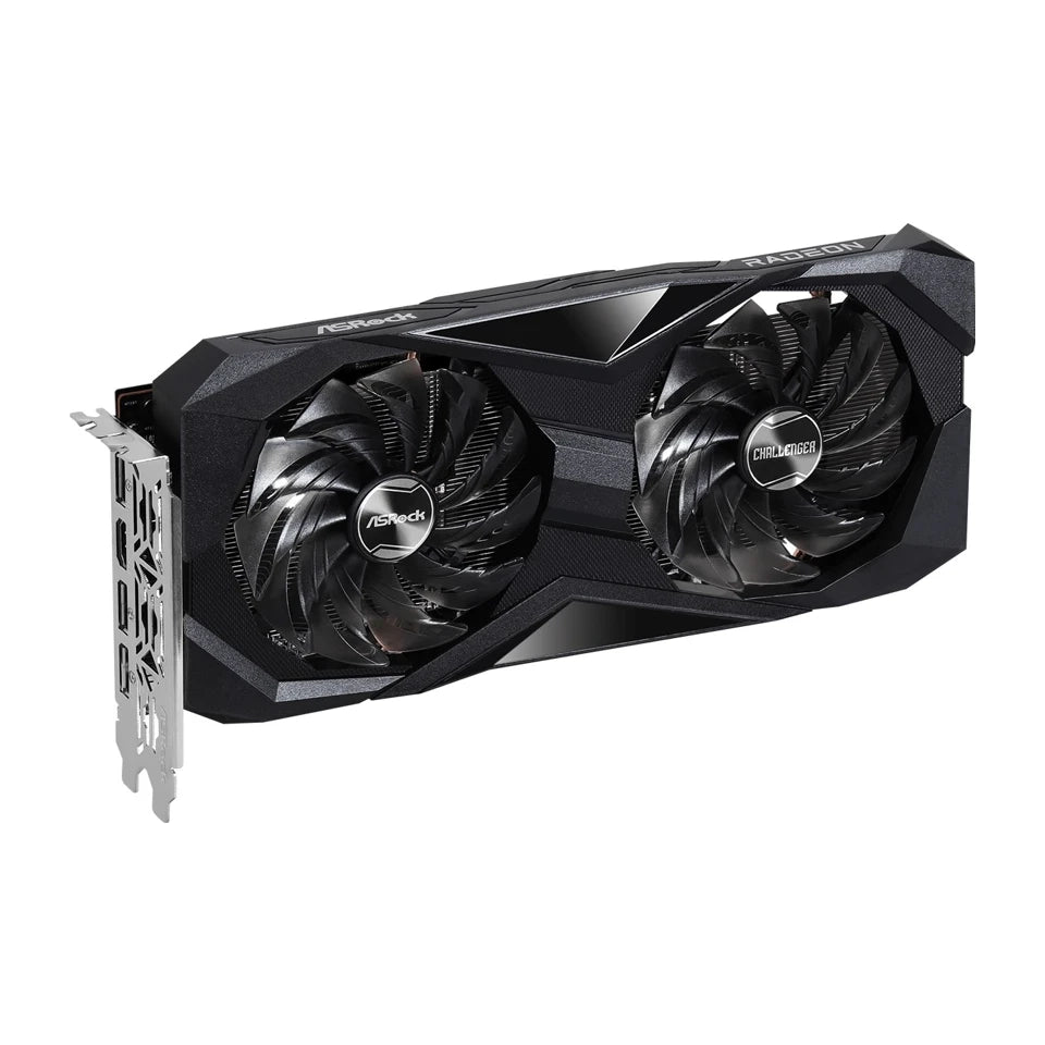 Scheda grafica Asrock Challenger 90-GA41ZZ-00UANF AMD Radeon RX 7600 8 GB GDDR6
