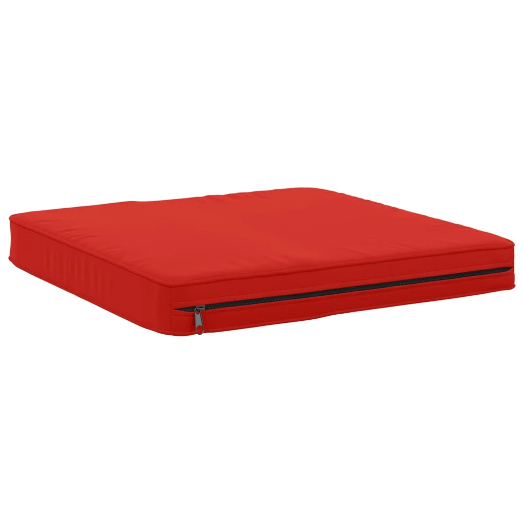 Cuscini per Sedia in 4 Pezzi VUGHT 4 pcs 100% Poliestere Rosso 946263