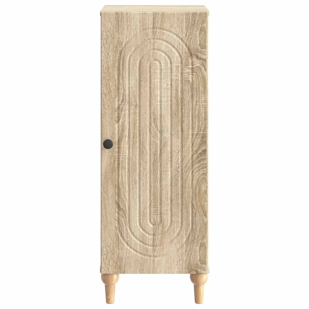 Credenza Rovere Sonoma 33 x 34,5 x 90 cm Legno ingegnerizzato