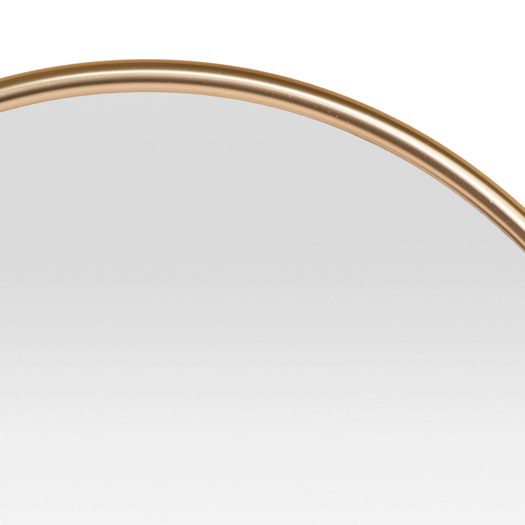 Specchio da Parete Picciano Ovale 40 x 80 cm color Oro [en.casa]