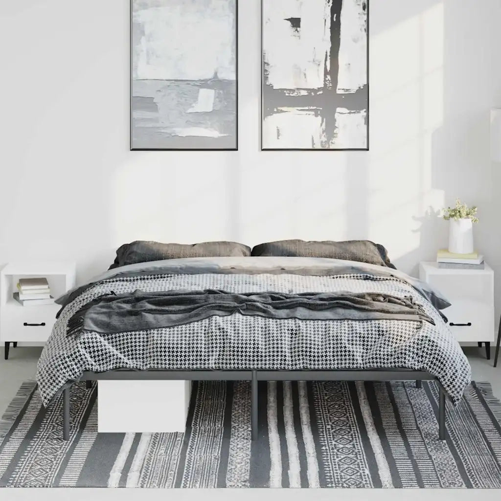 Giroletto in Metallo Nero 183x213 cm 350851