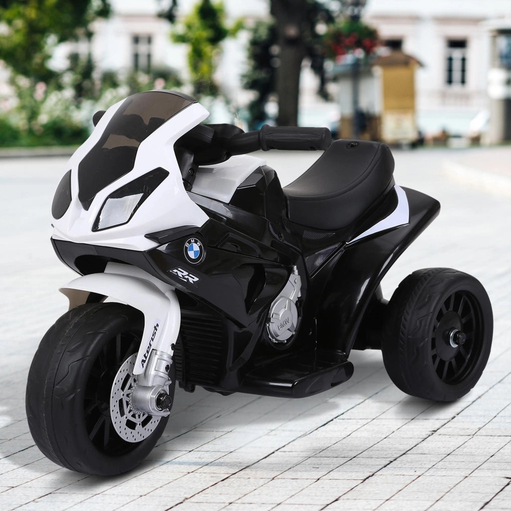 Motorradino Elettrico per Bambini BMW S1000RR 6V con Luci e Musica ¨C zephmum ¨C Nero