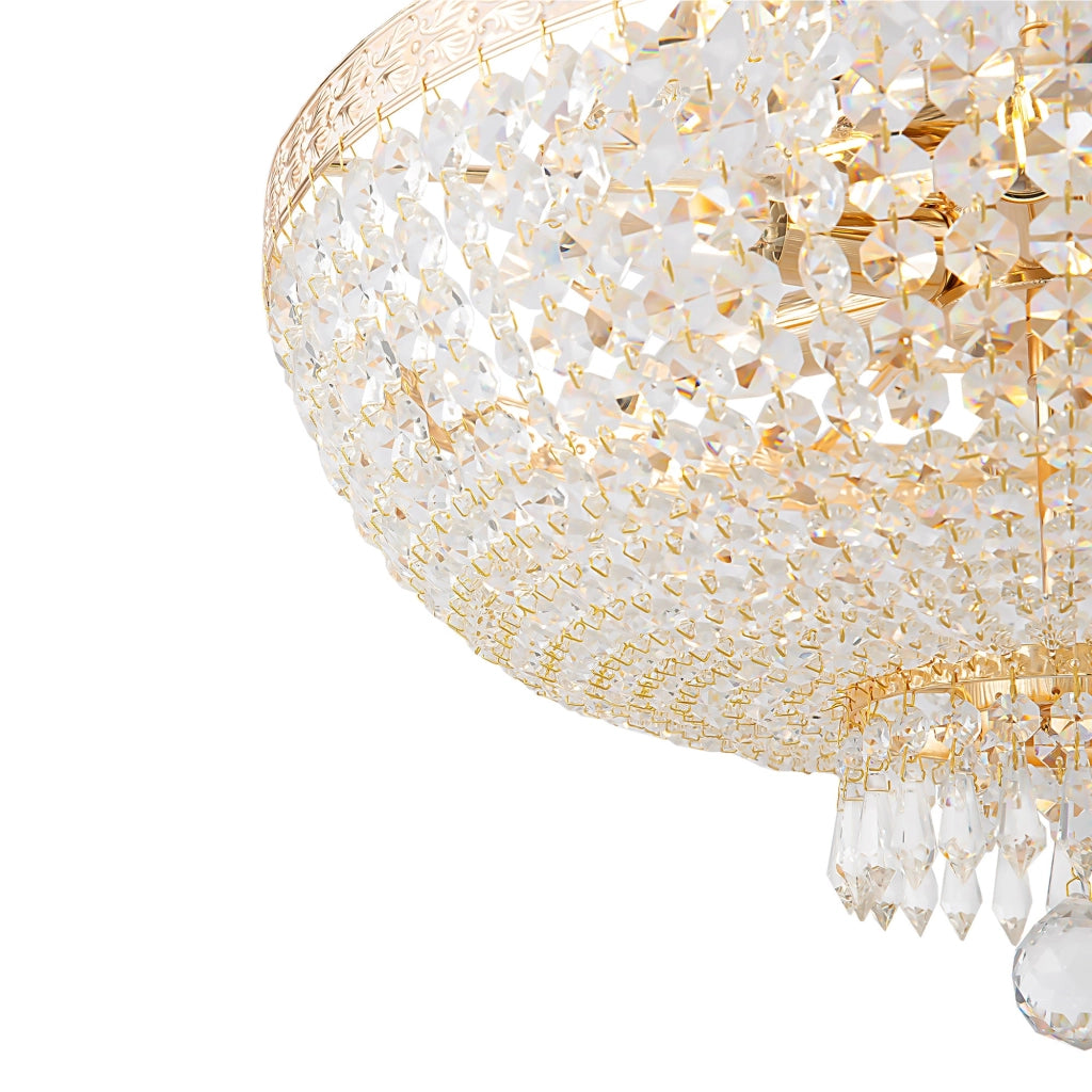 Lampadario Royal Classic in Metallo Bella Oro