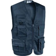 GILET MULTITASCHE BLU Tg. XXL