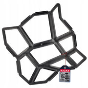 KADAX - Forma per pavimentazione, calcestruzzo, pietra, elementi decorativi a testa di gatto, matrice solida 42x43cm
