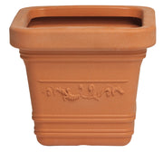 VASO IN PLASTICA FESTONATO 40X40XH35 CM PRESTIGE- 1,0 pz