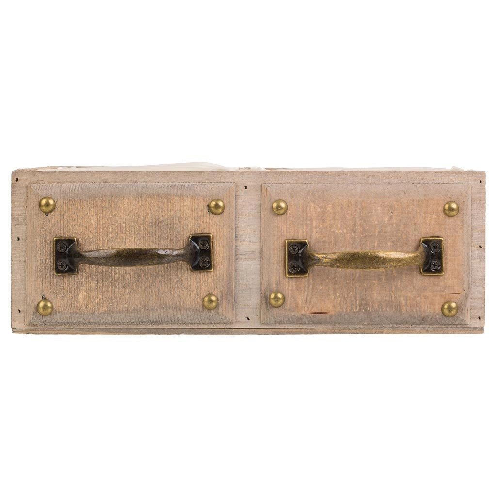 Cassetto in legno marrone 30x15x10,5h