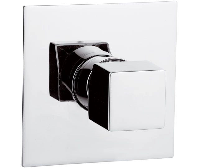 Miscelatore incasso doccia daniel rubinetterie made in italy, design quadro