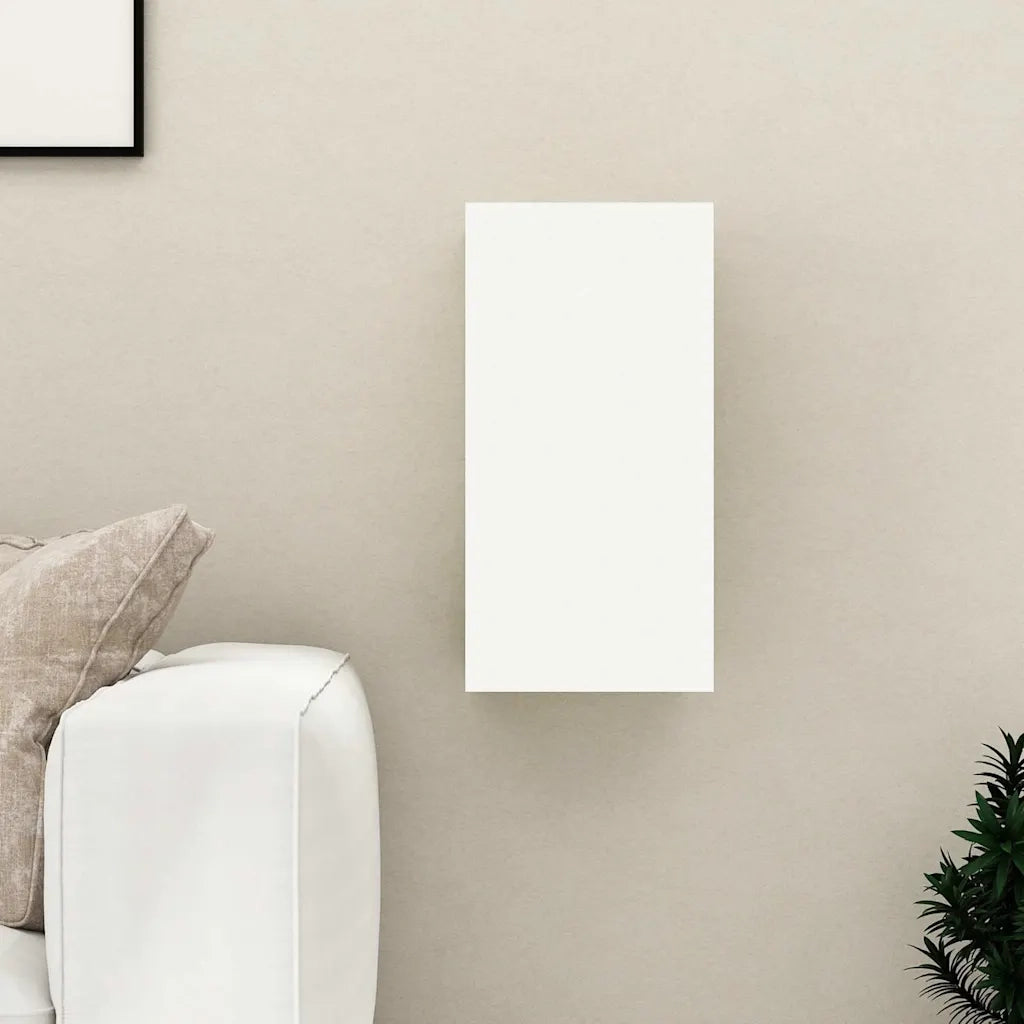 Mobile TV Bianco e Rovere Sonoma 30,5x30x60 cm in Truciolato