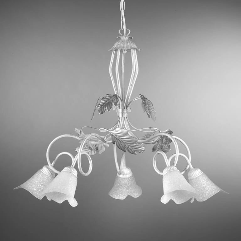 Lampadario 5 luci Marilena