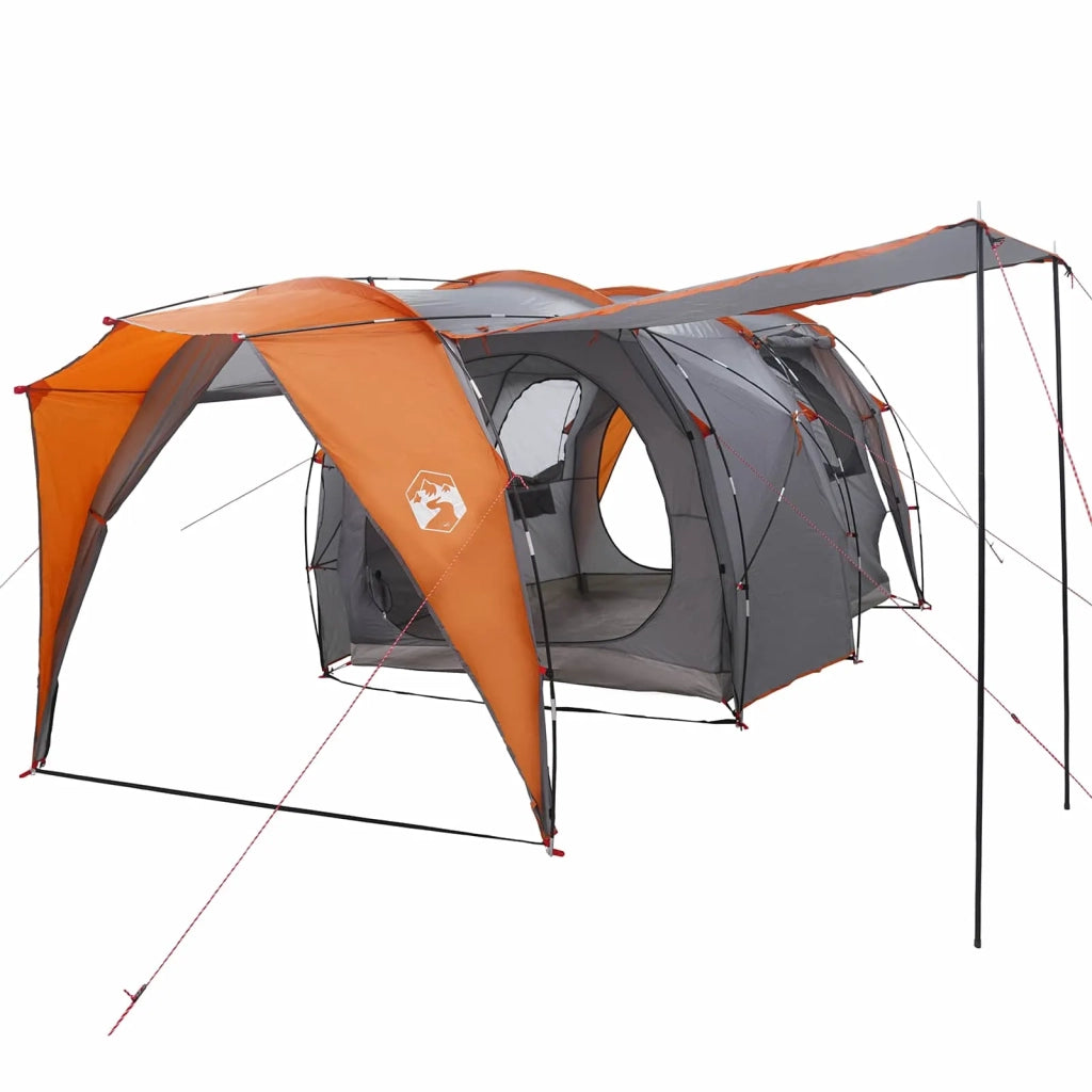 Tenda a tunnel Grigio e arancione 562 x 265 x 216 cm 42017459