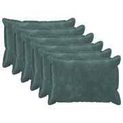Cuscino con cuscino HOUTEN 6 pz Blu mare Fleece in microfibra 932276