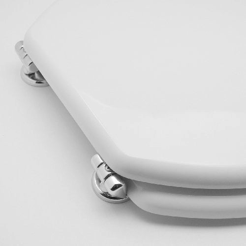 Copriwater compatibile per WC Gravena vaso Derby forma 1 Bianco