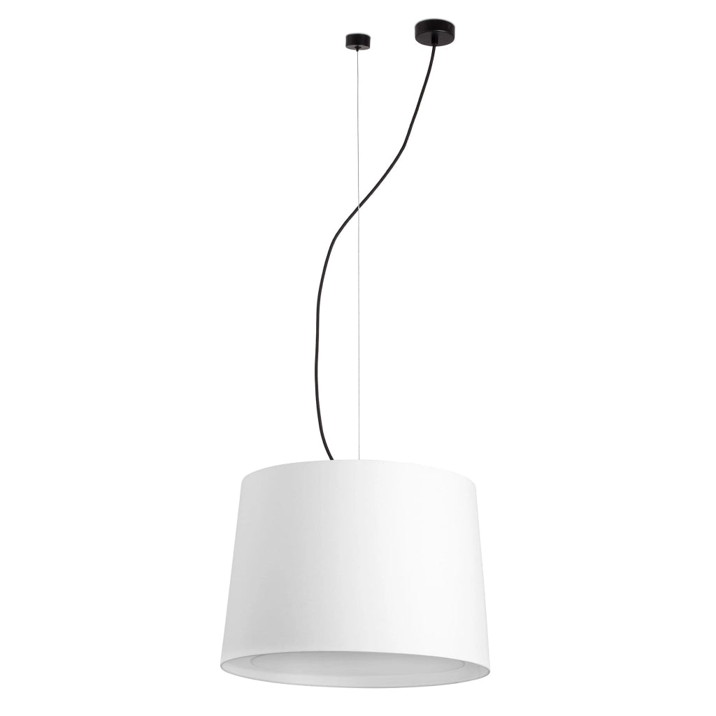 CONGA 450 Lampada sospensione nera/bianca 500