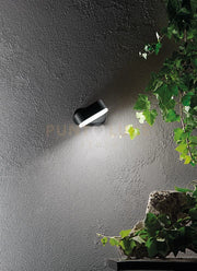 Applique candy LED 6W 440LM 3000K IP54 alluminio colore nero per esterni orientabile