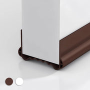 Striscia di chiusura per porte 100 cm - adatta per porte con spessore di 3-5 cm - riempimento massimo di apertura 25 cm - isolamento acustico - facile da applicare