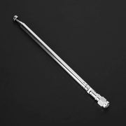 Antenna Telescopica - Connessione Maschile - Materiale Duro e Resistente - Lega di Alluminio - Radiocomunicazione 40 MHz-6G - Perfetta per...