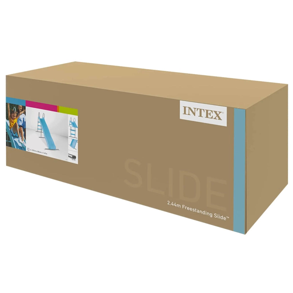 INTEX Scivolo autostabile  Azzurro 2,44 m PVC e Acciaio 42035646