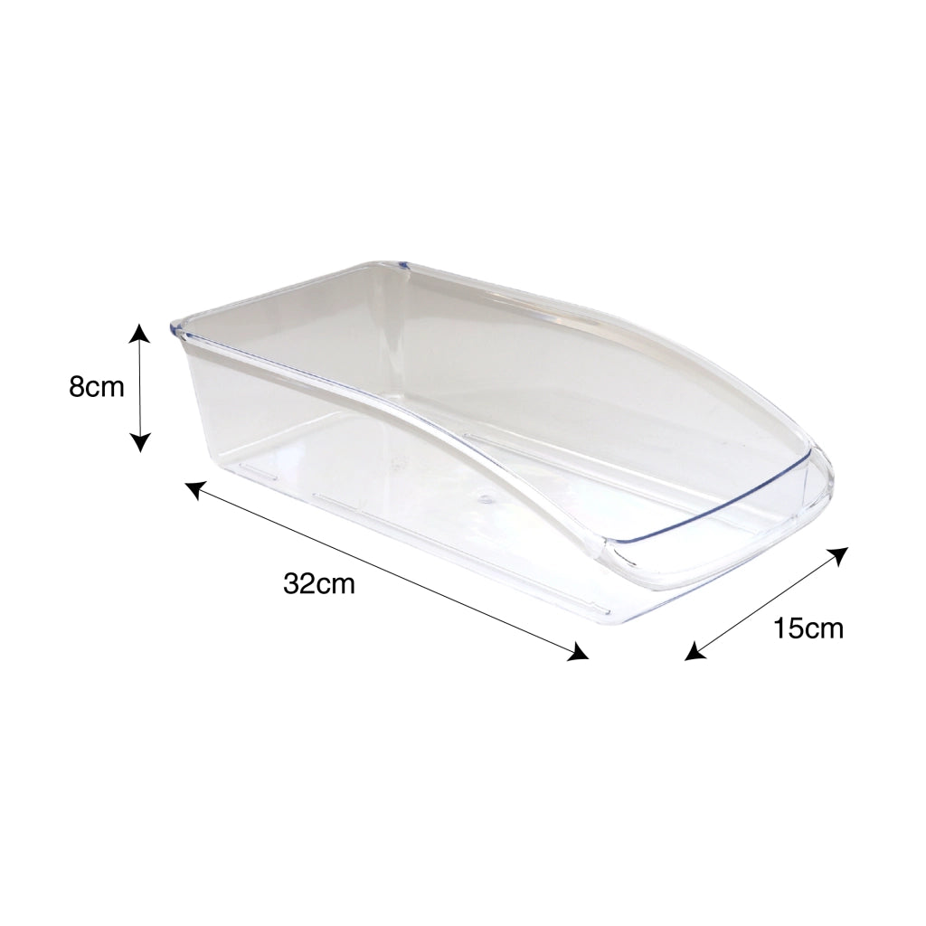 KIT SET 2 PZ MAURY'S VASCHETTA CONTENITORE PER FRIGORIFERO 32 X 15 X H8 CM