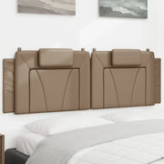 Cuscino Testiera Viana Cappuccino 160 cm in Similpelle 374801