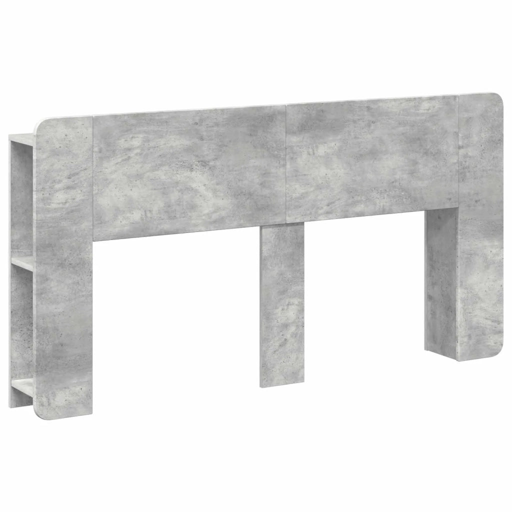 Testata del letto Grigio Cemento Legno ingegnerizzato
