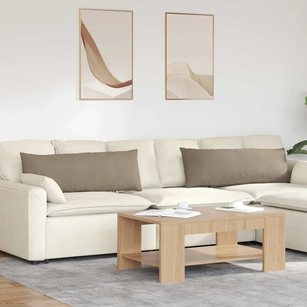 Cuscini da Divano 2 pcs Talpa 120 x 40 cm Tessuto