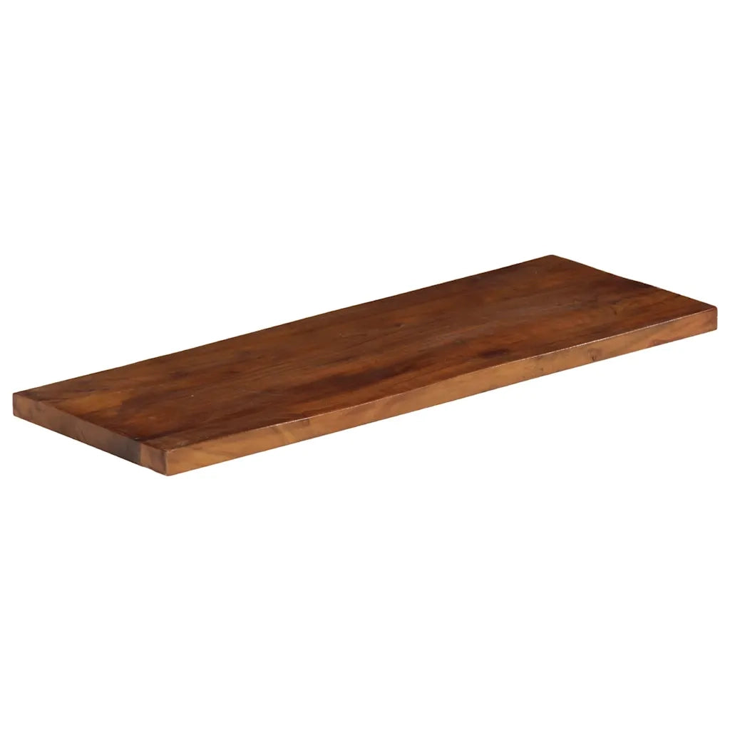 Piano Tavolo 90x40x3,8 cm Rettangolare in Massello di Recupero 371243