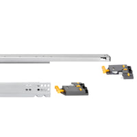 Guide Cassetto con Estrazione Soft 390 mm in Acciaio Emuca Bianco