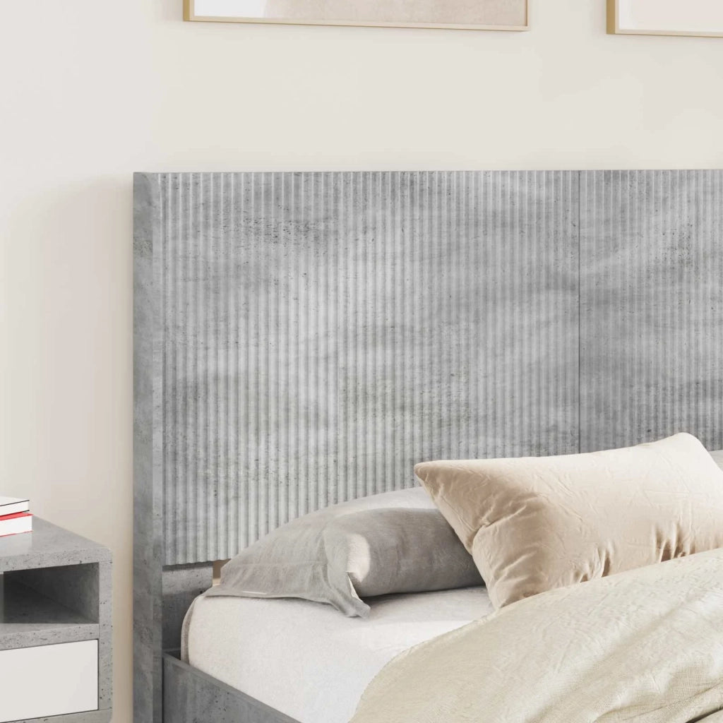 Struttura del letto con stoccaggio e testata Grigio Cemento 3414090