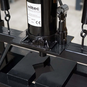 Pressa idraulica da officina, forza di pressatura 30 t, altezza regolabile, Pressa a telaio