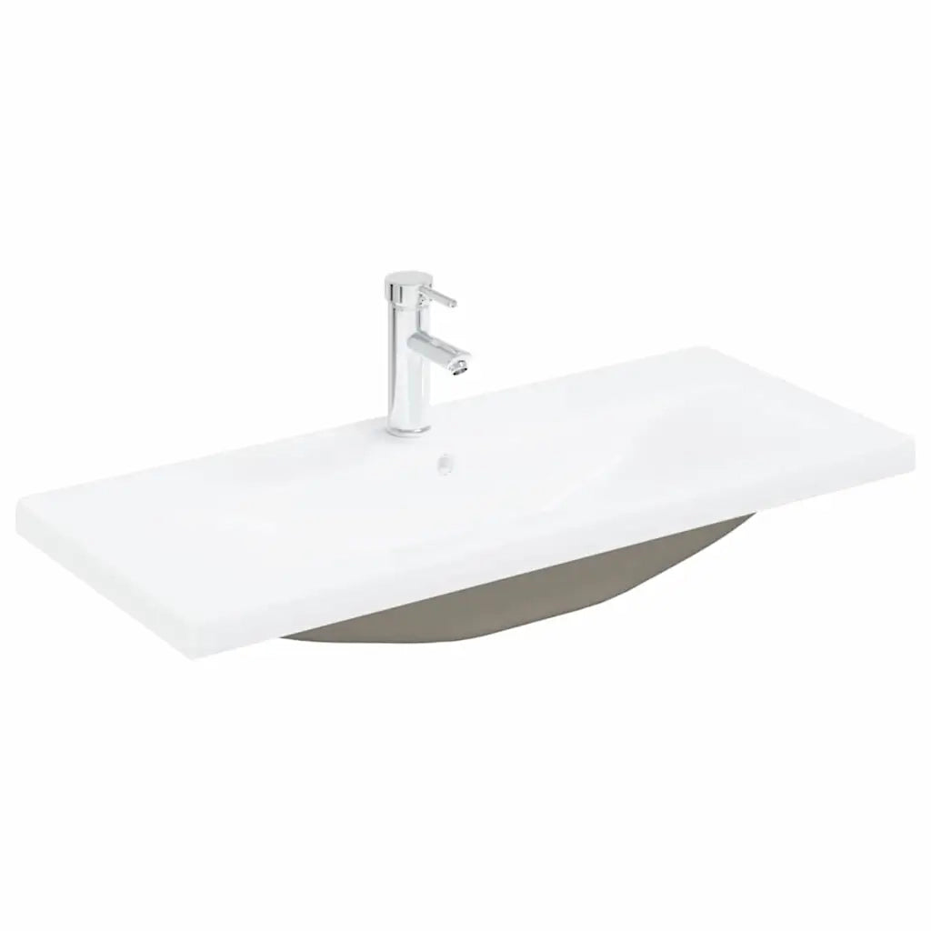 Set di mobili per il bagno 3 pcs Rovere Nero Legno multistrato 3334330