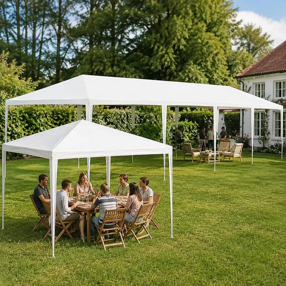 Party Tent 3x9 M PE White