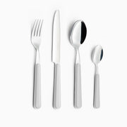 Servizio Set di Posate 24 pezzi in Acciaio Inox Eme Brio Bianco 19
