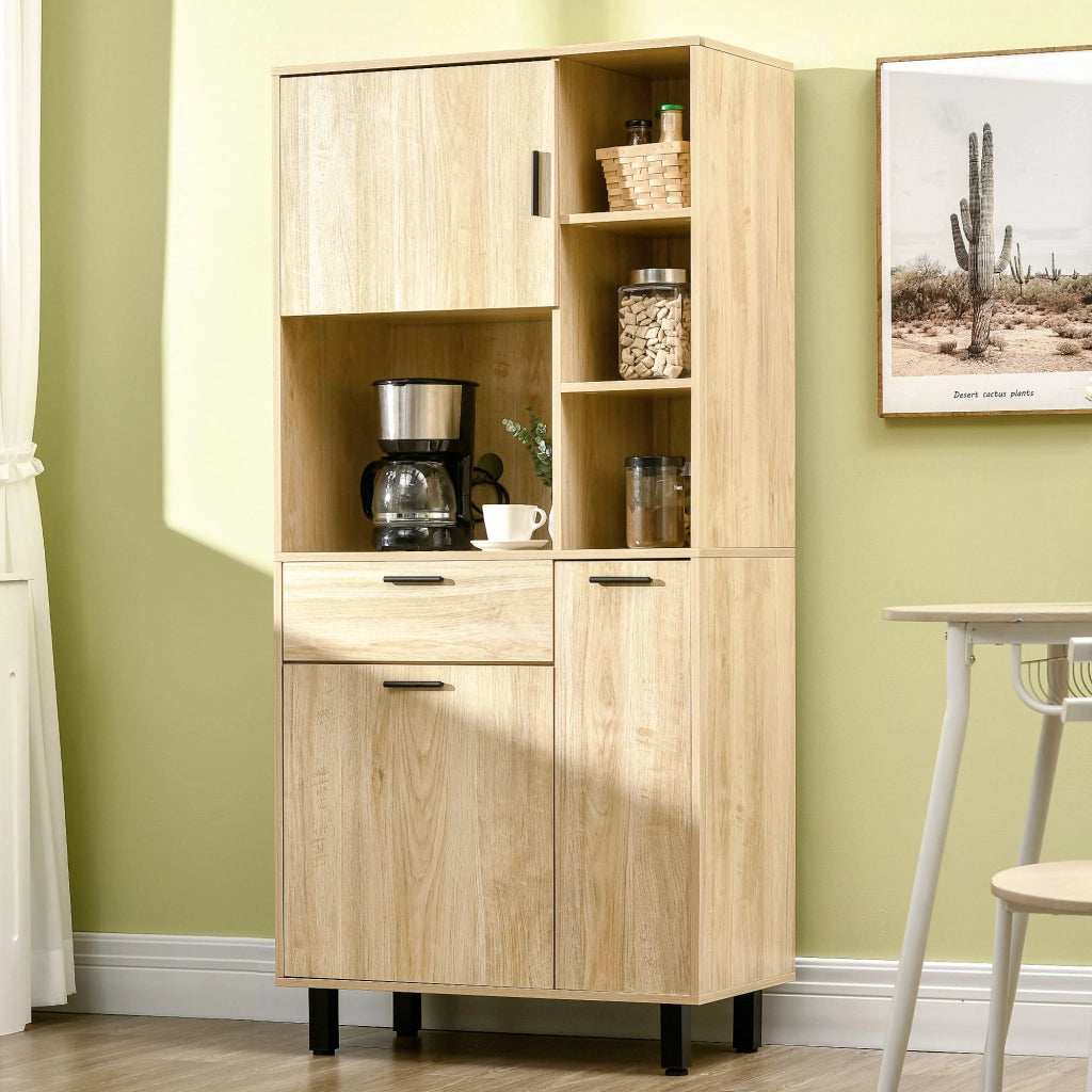 Mobile cucina contenitore ¨C Xylo ¨C 4 vani 3 ante 1 cassetto passacavi 166cm