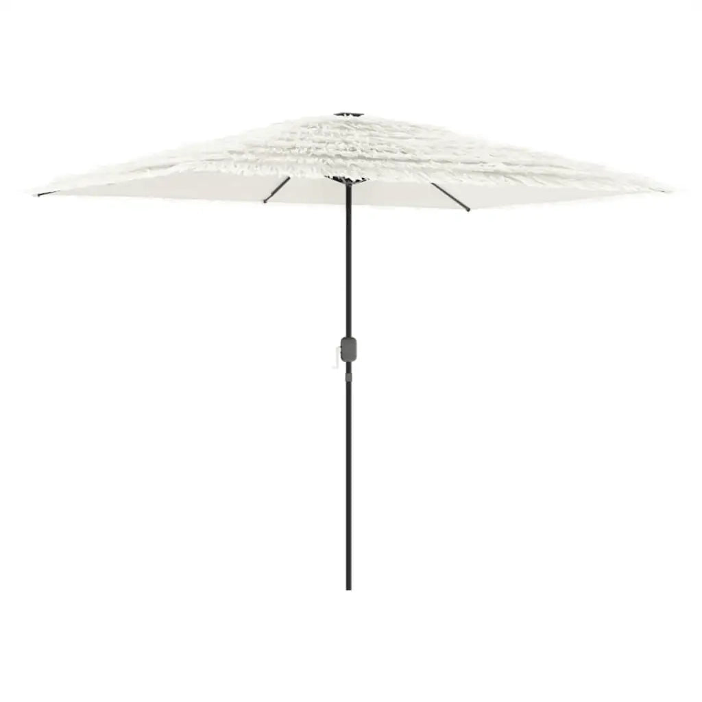Ombrello | Parasolne Giardino con Palo in Acciaio Bianco 300x200x250 cm