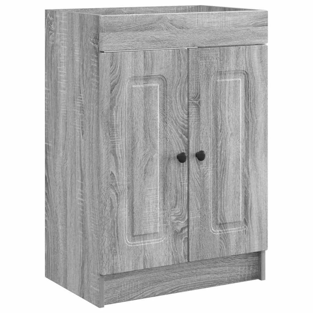 Mobiletto da bagno sotto il lavello Sonoma grigio 890020
