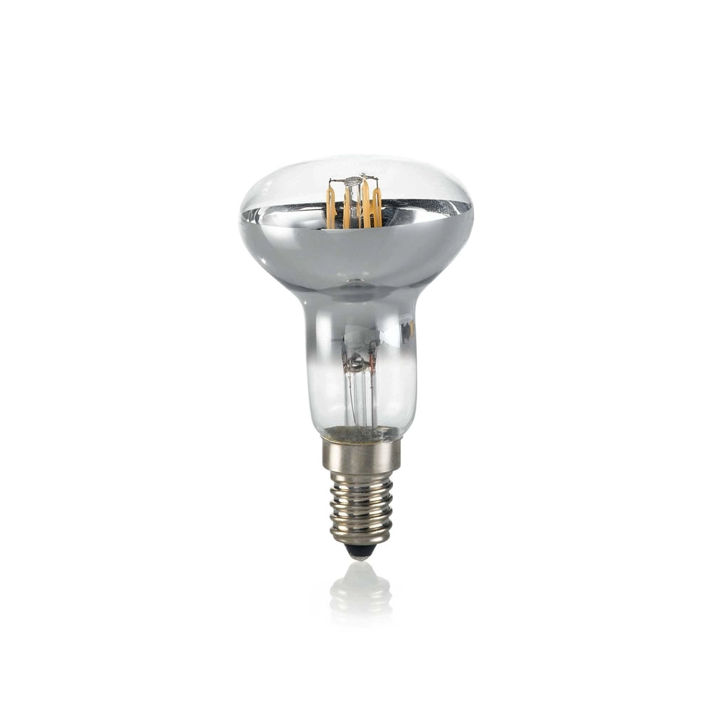10 Lampadine Led Spot E14 4 Watt 3000 K 350 Lm Trasparente Cromo