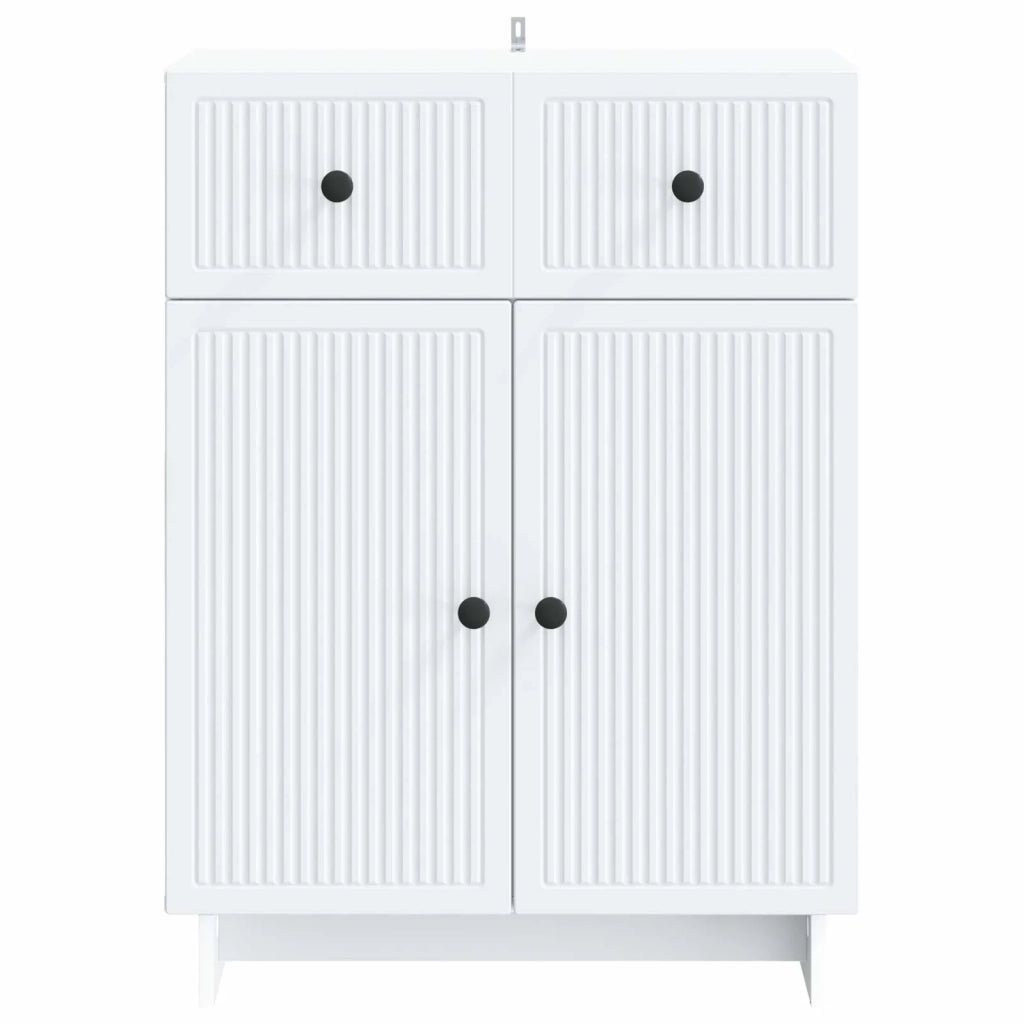 Credenza Bianco 66 x 34,5 x 90 cm Legno ingegnerizzato 893945