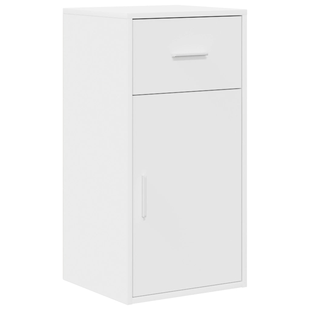 Scrivania Angolare Bianca 102x88x75 cm Legno Ingegnerizzato